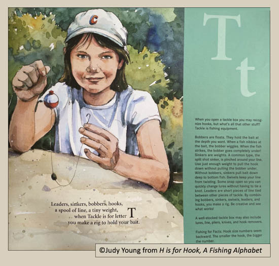 H is for Hook, A Fishing Alphabet - Judy Young Books